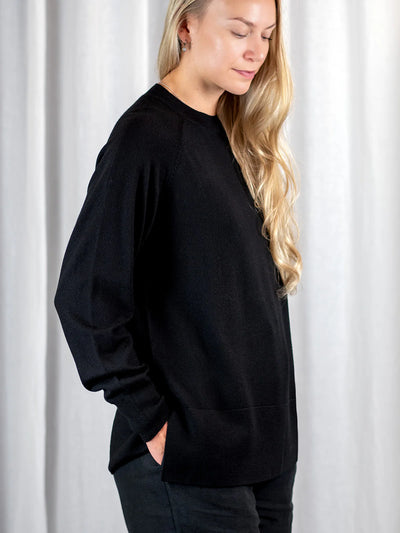 JOLIE Merinovillapusero - Musta