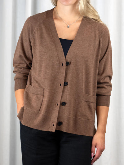 HERMIONE Merinovillatakki - Kameli