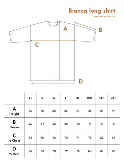 Bianca Long Shirt - Black Divine