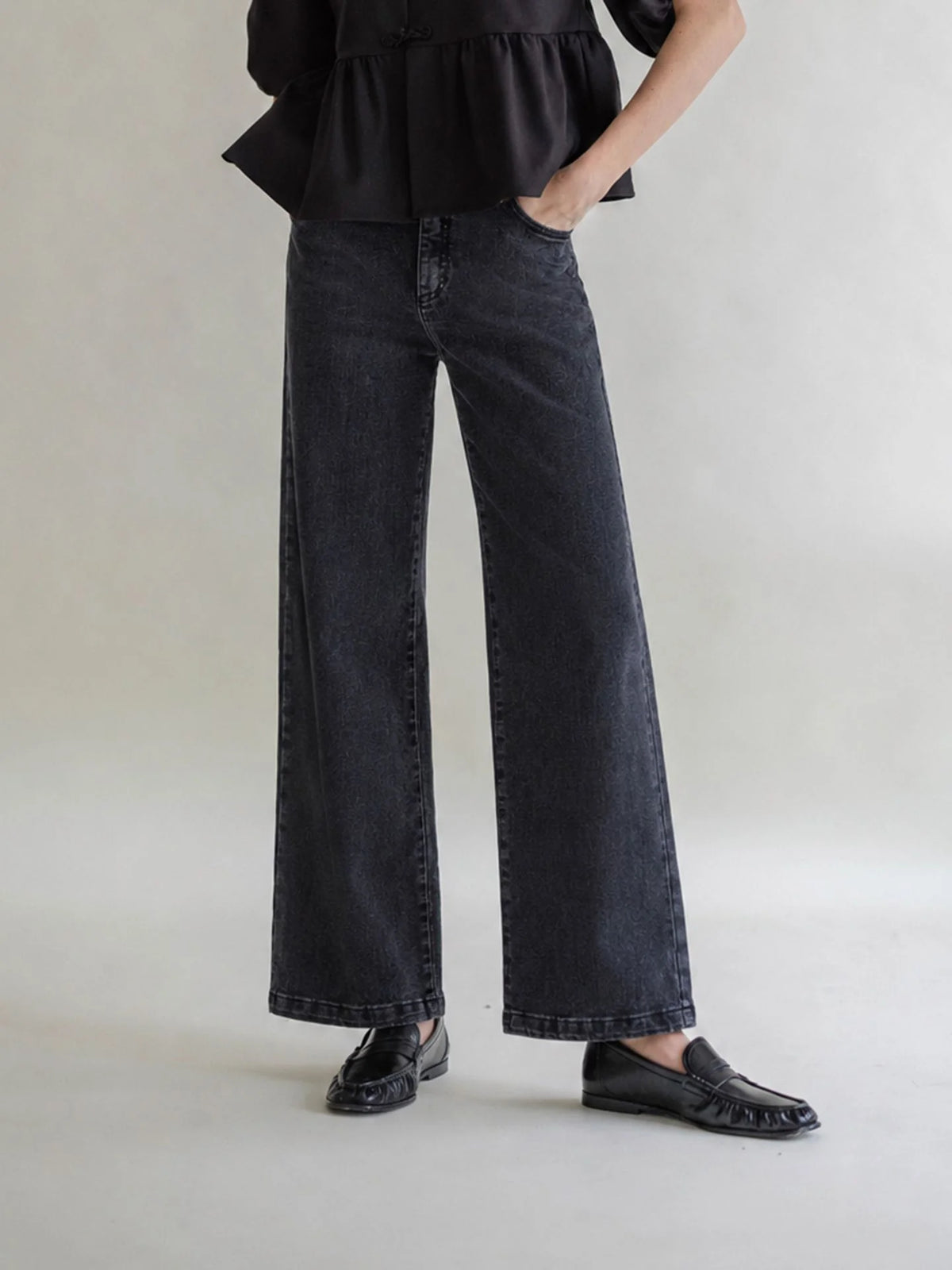 Denim Wide Grey 
