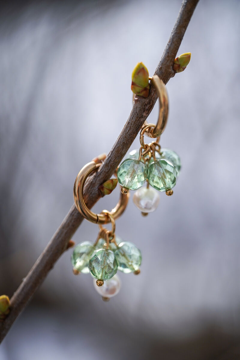 The Moment Spring Greens - korvakorut