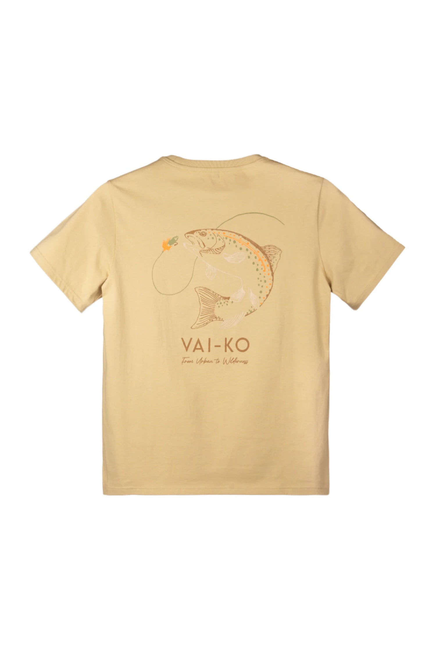 Taimen T-Shirt - Khaki Sand
