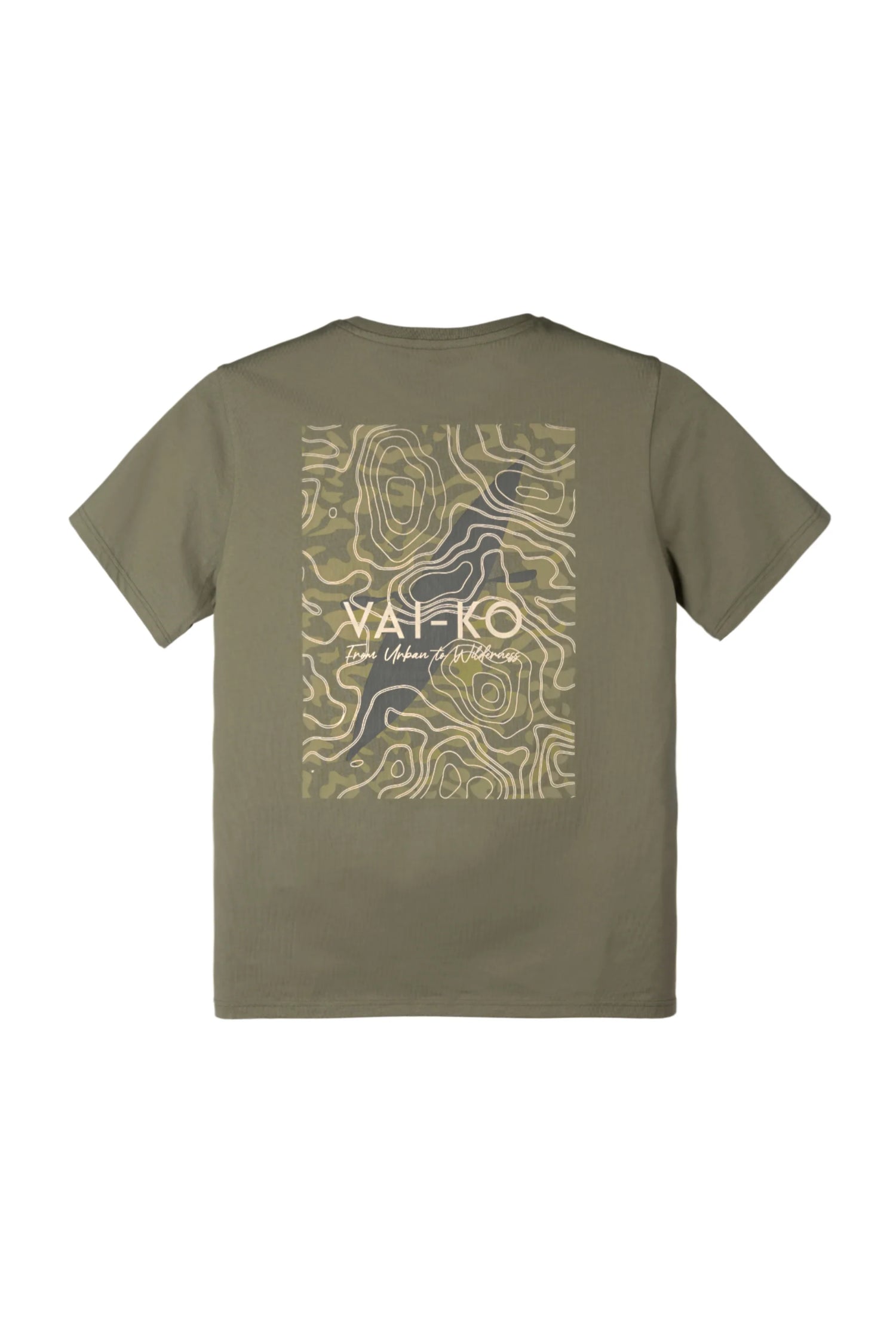 Paddle On T-Shirt - Moss Green