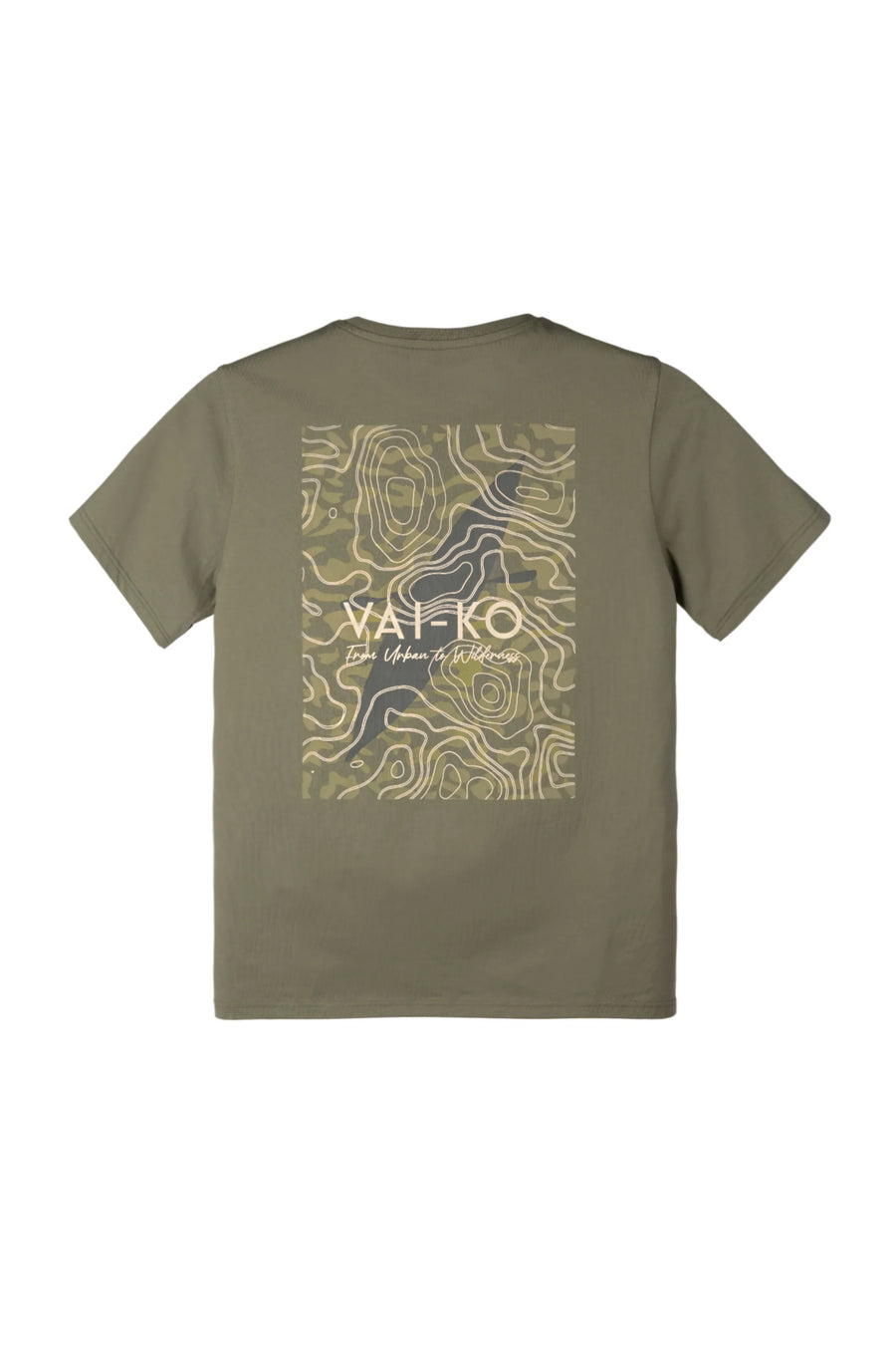 Paddle On T-Shirt - Moss Green