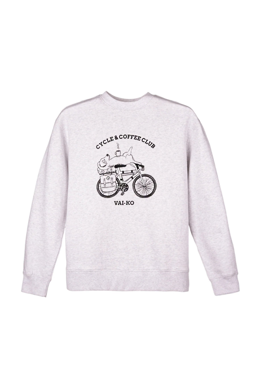 Cycle Coffee Sweatshirt - Grey Melange