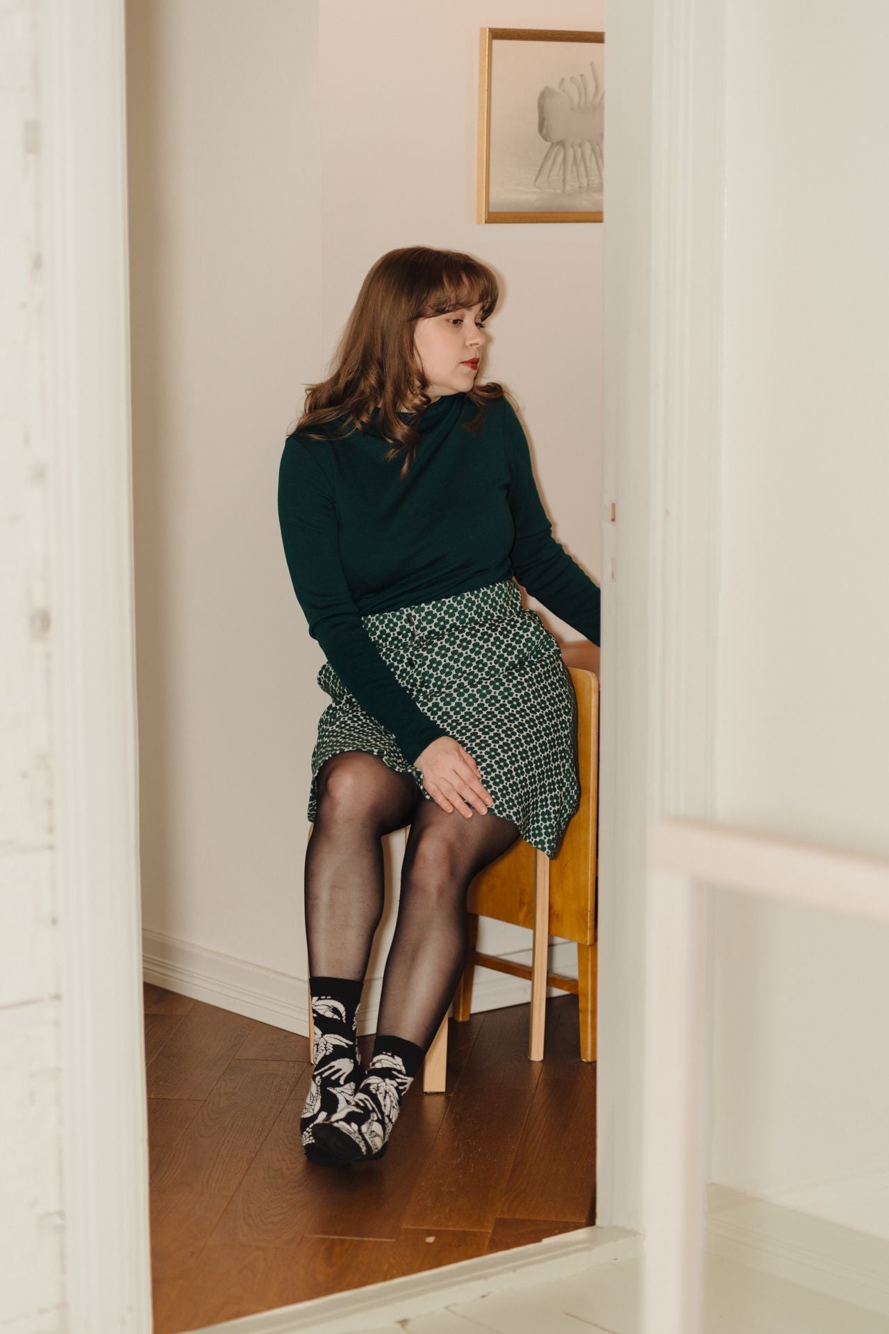 Apila nepparihame - Vihreävalkoinen