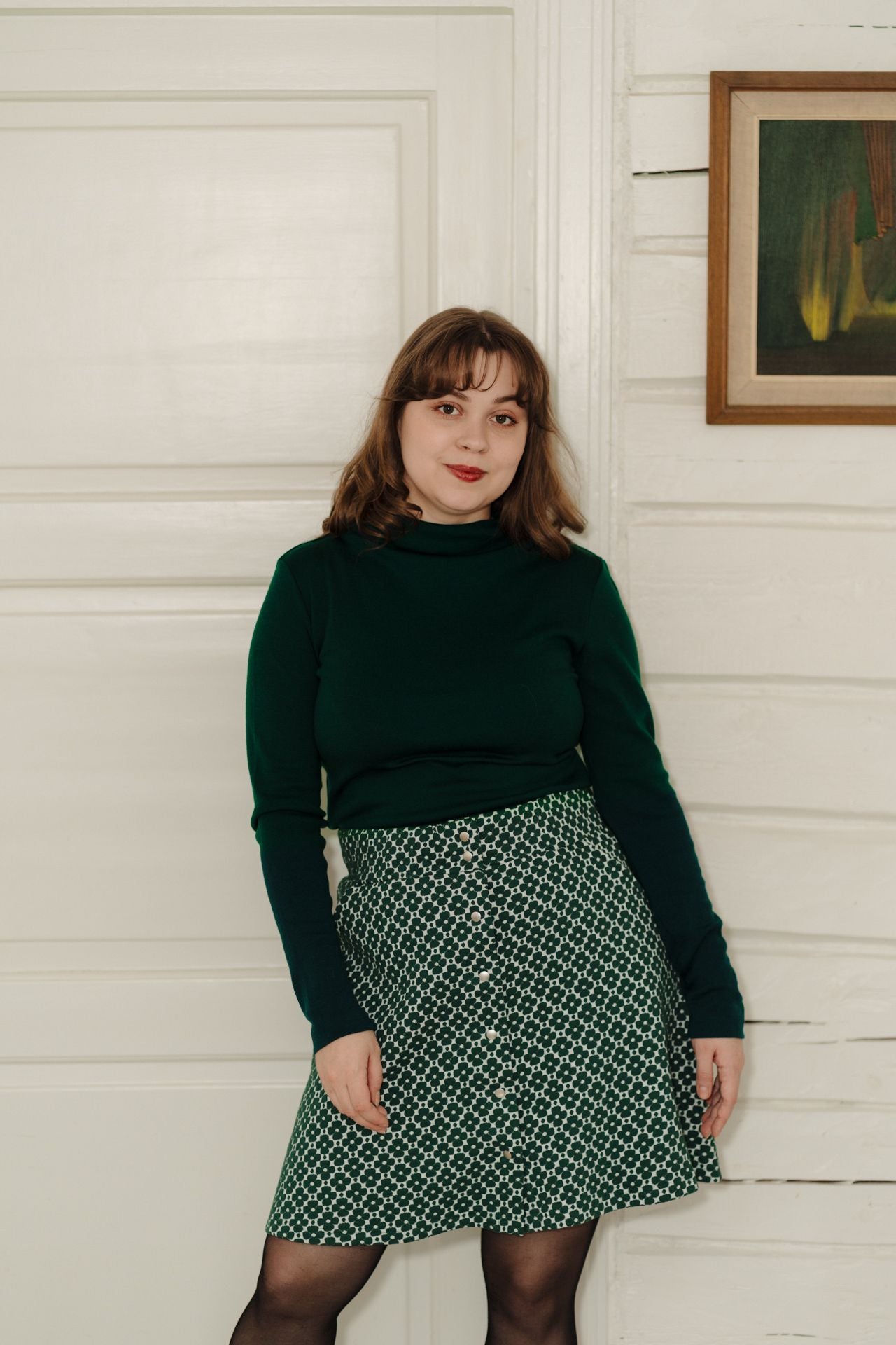 Apila nepparihame - Vihreävalkoinen