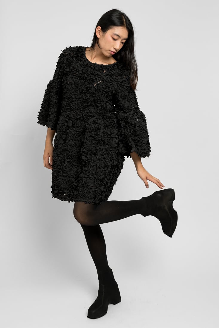 Kukka II - Röyhelö Musta XS/S