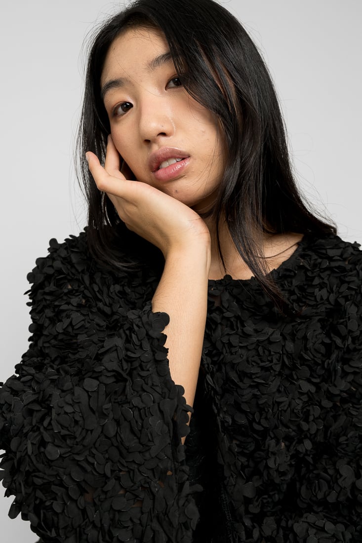 Kukka II - Röyhelö Musta XS/S