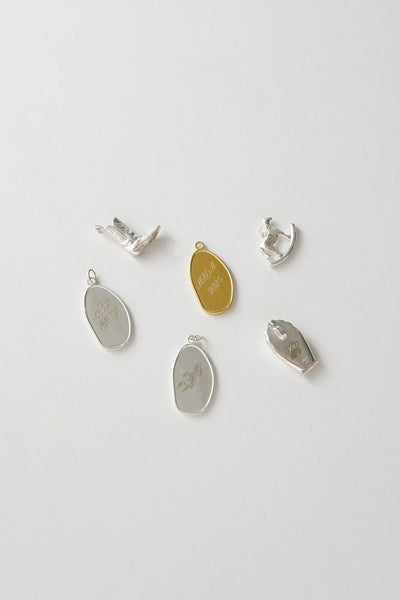 The Bigger Boot Necklace - Silver
