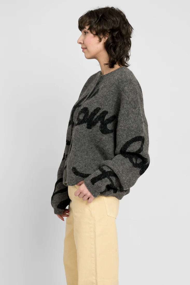 Riimi - Love Harmaa Alpakka