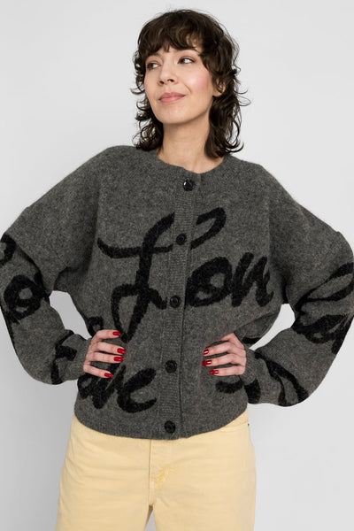 Riimi - Love Harmaa Alpakka