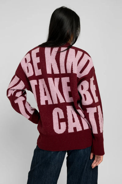 Taika - Be Kind Viininpunainen