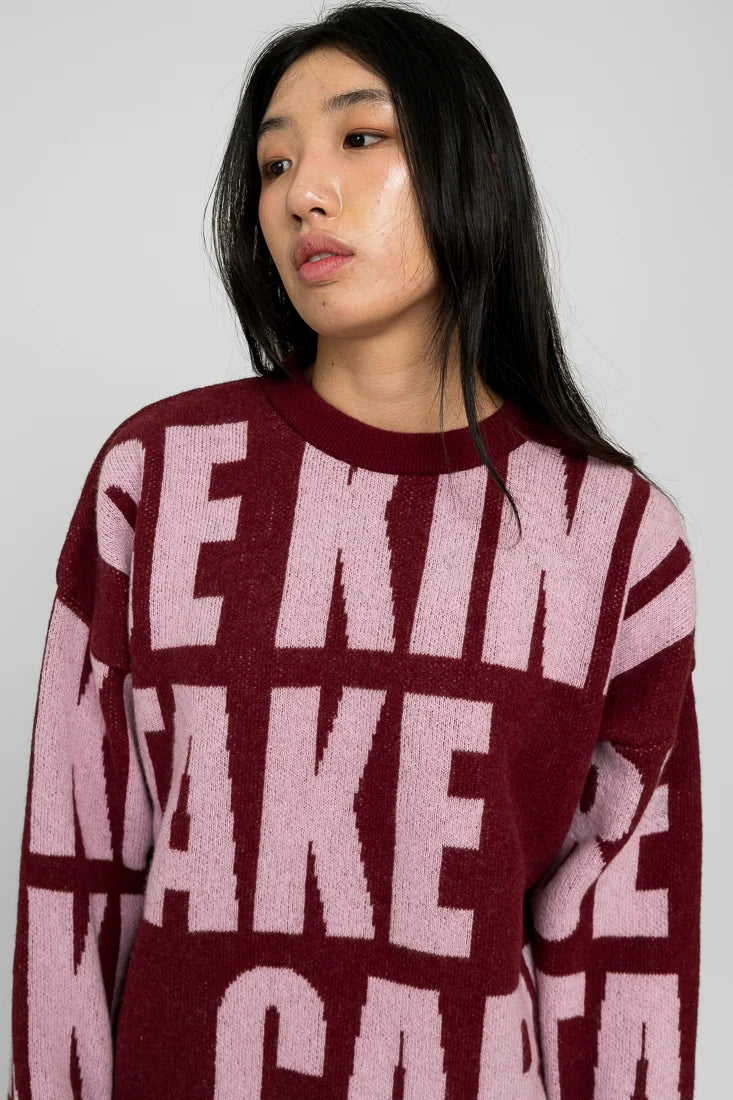 Taika - Be Kind Viininpunainen