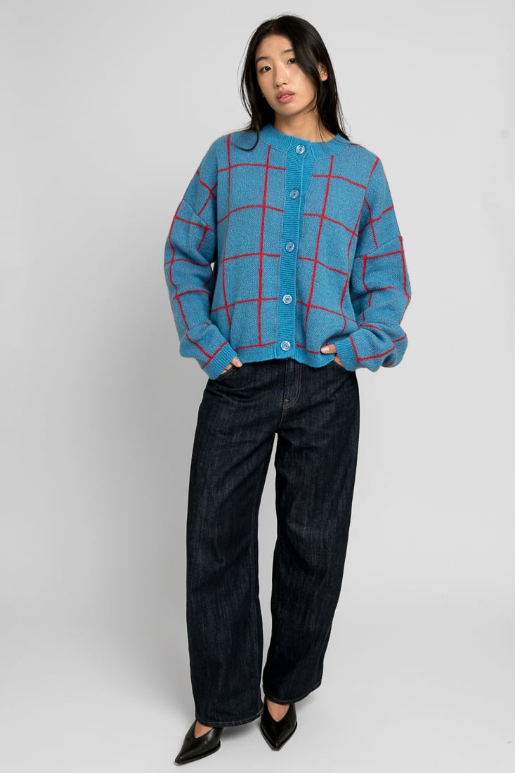 Riimi - Ruudukko Sininen