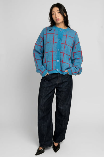 Riimi - Ruudukko Sininen