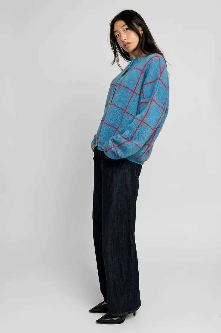 Riimi - Ruudukko Sininen