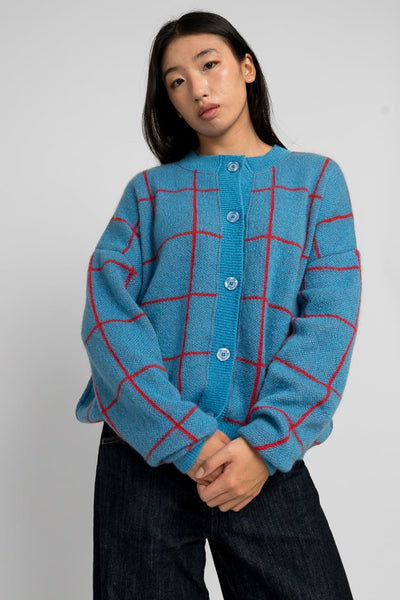 Riimi - Ruudukko Sininen