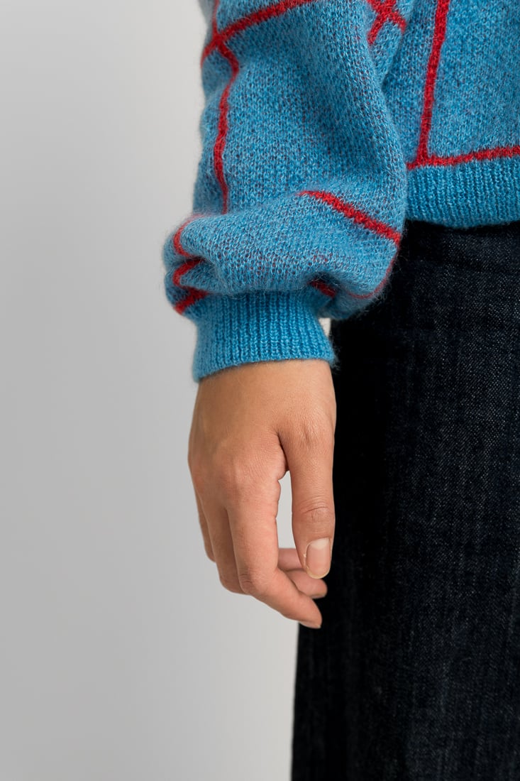 Riimi - Ruudukko Sininen