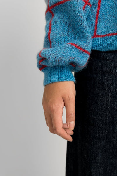 Riimi - Ruudukko Sininen