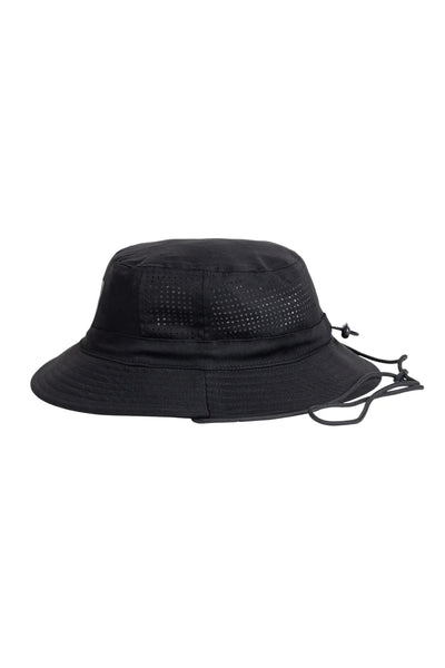 Detour Recycled PET Bucket Hat - Black