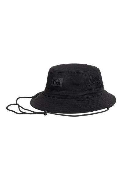 Detour Recycled PET Bucket Hat - Black