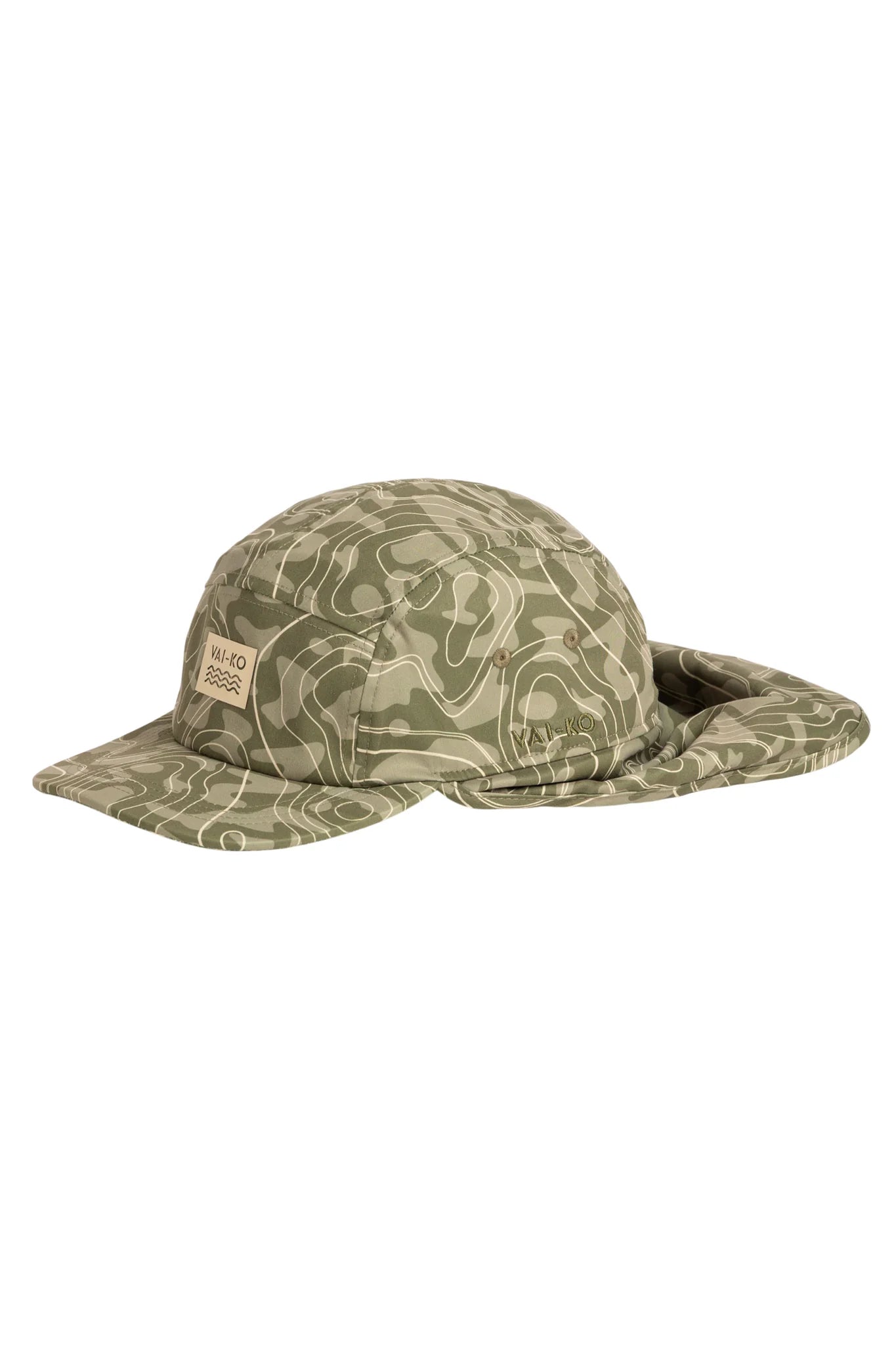 Detour Sunshield Cap - Moss Green Topo Mix