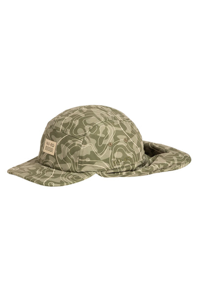 Detour Sunshield Cap - Moss Green Topo Mix