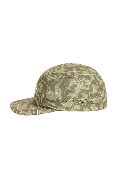 Detour Recycled PET Tech Cap - Moss Green