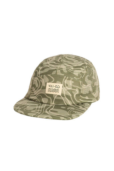 Detour Recycled PET Tech Cap - Moss Green