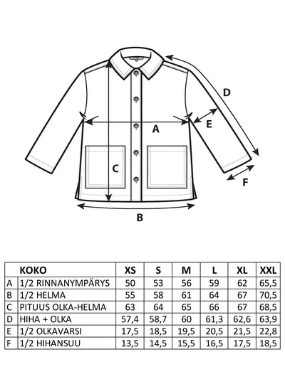 ELSA Pellavajakku - Navy