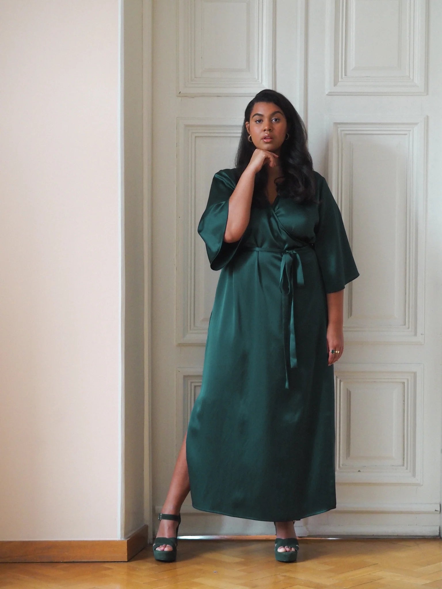 Embrace Dress - Emerald Green