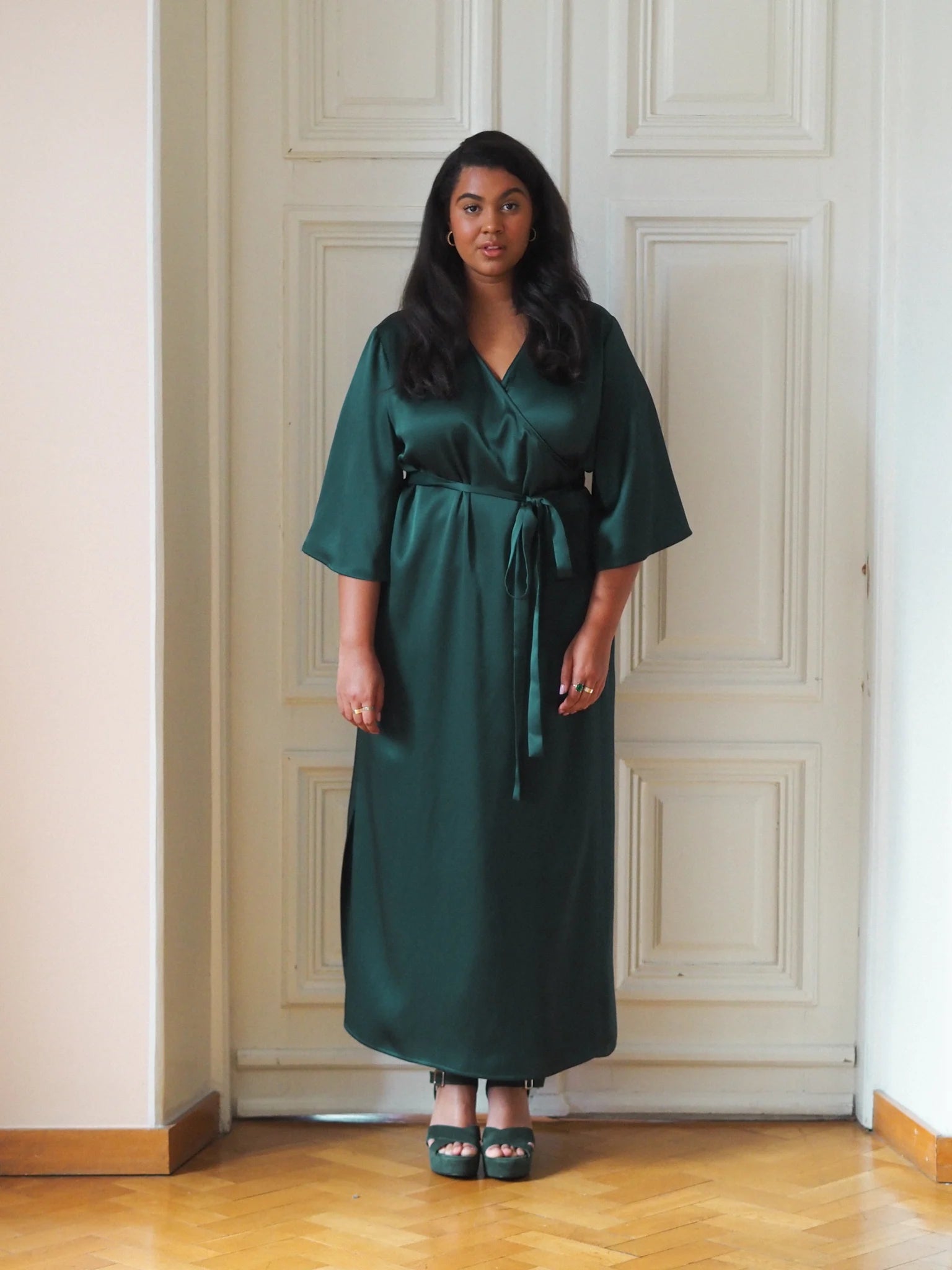 Embrace Dress - Emerald Green