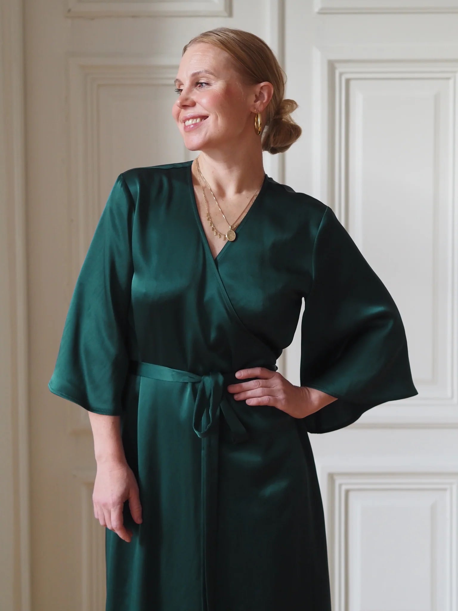 Embrace Dress - Emerald Green
