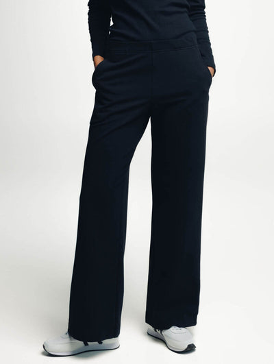 Evelia stretch-housut - Musta