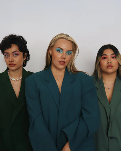 The Bigger Boot Earrings - Silver