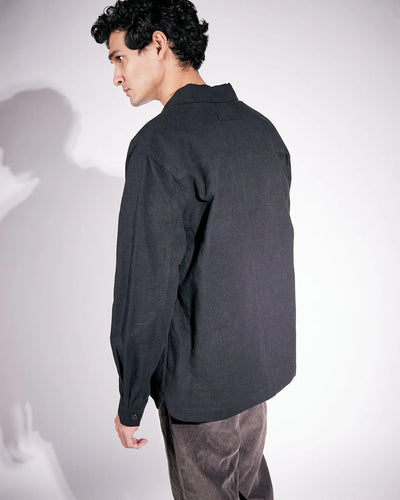Frank Linen Black