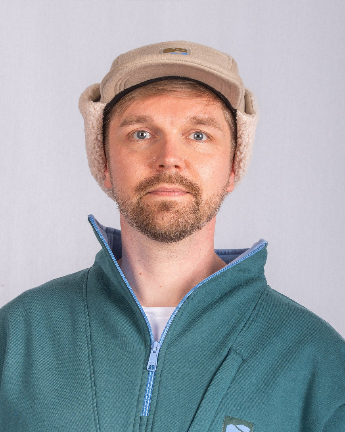 Fells Earflap Cap - Beige Sand