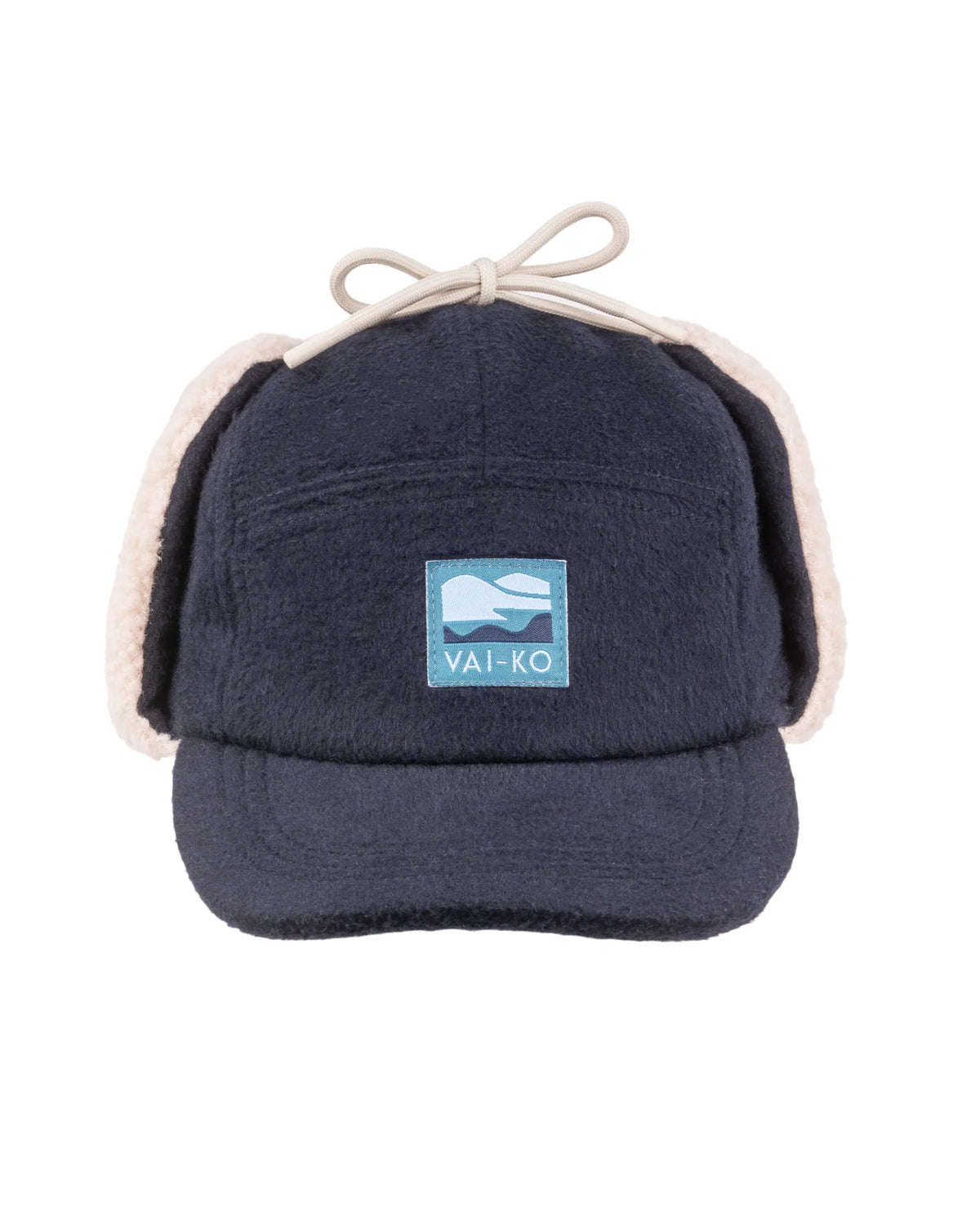 Fells Earflap Cap - Navy