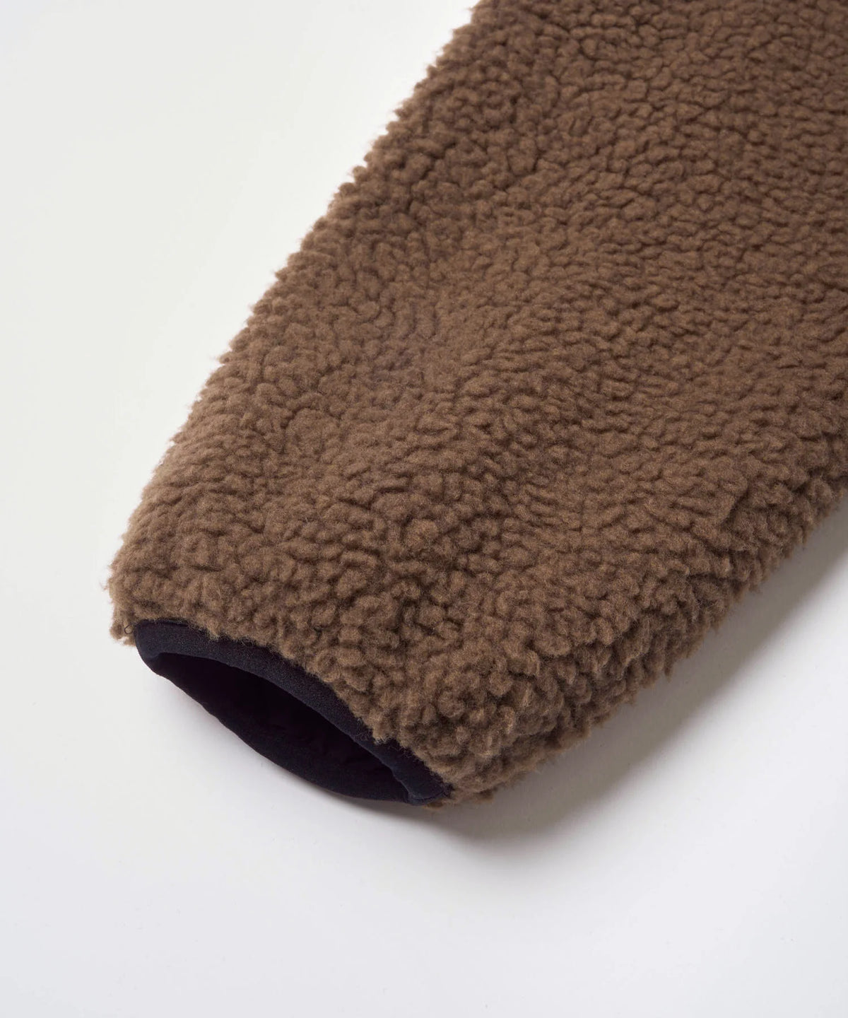 Reversible Sherpa Jacket Dark Brown/Black