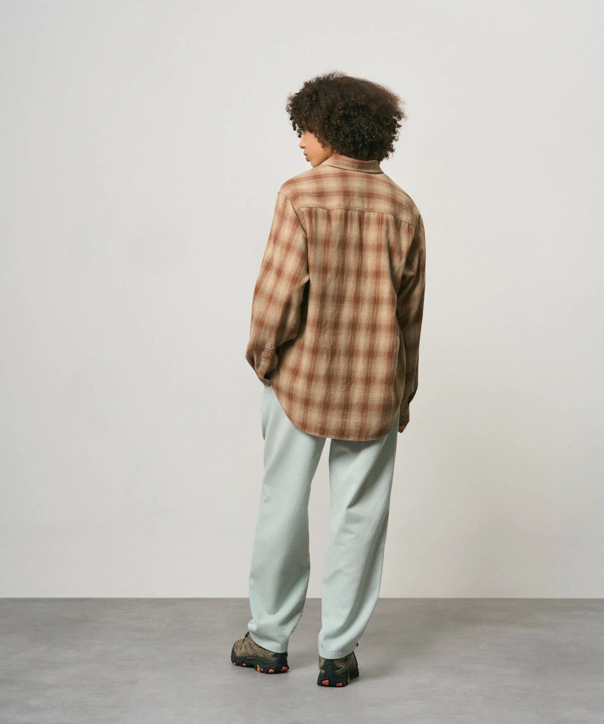 Piled Flannel Shirt Sand