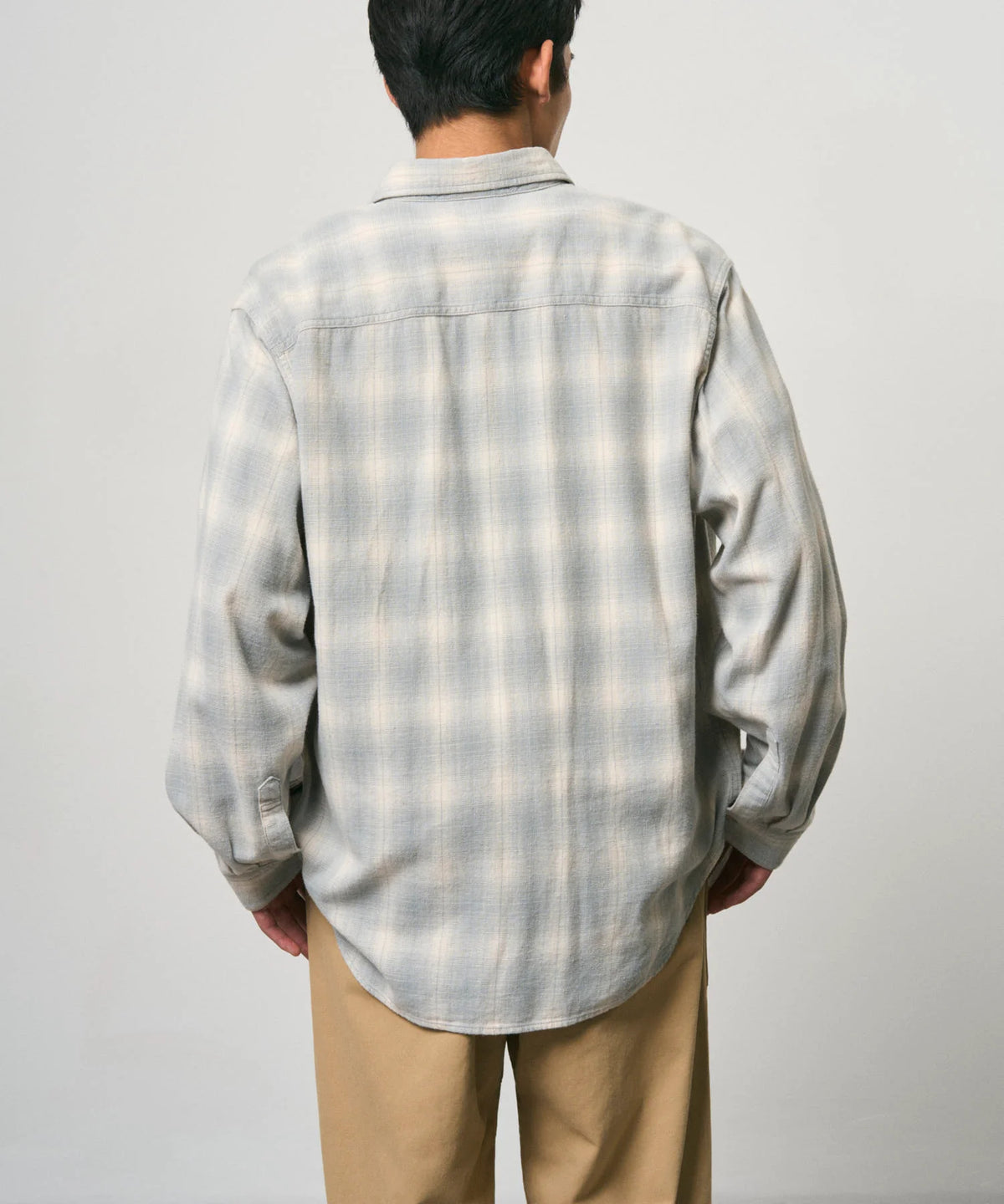 Piled Flannel Shirt Storm