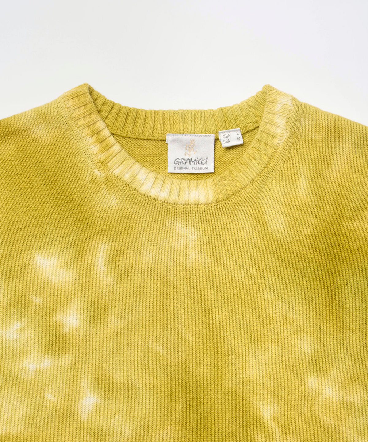 Cotton Knit Crew Sun Fade
