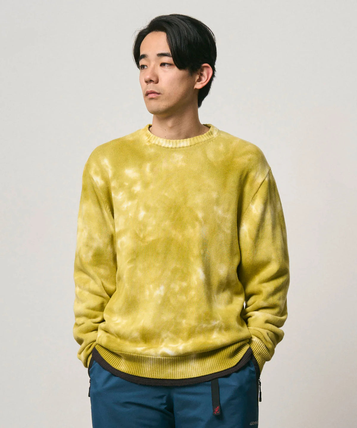 Cotton Knit Crew Sun Fade