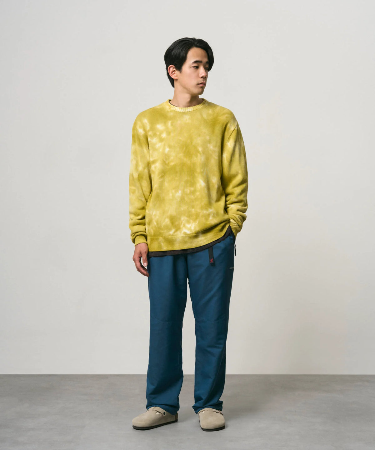 Cotton Knit Crew Sun Fade