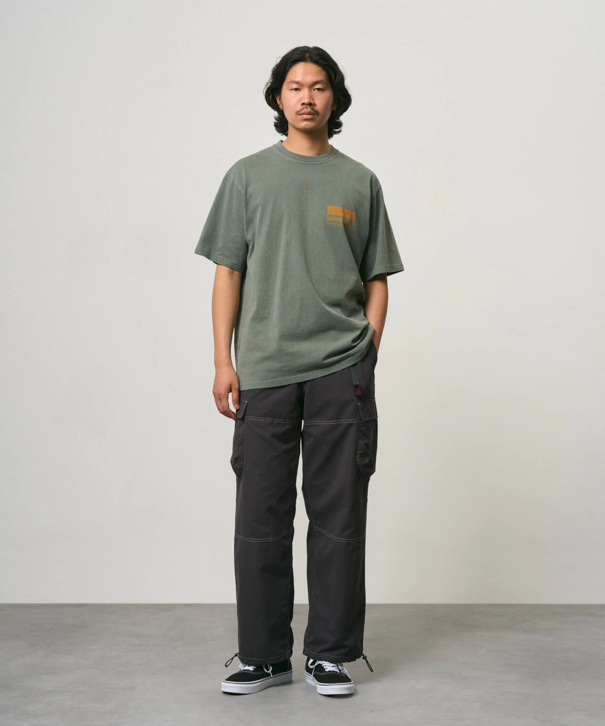 Gramicci Climging Tee Pigment Dyed Sage Pigment