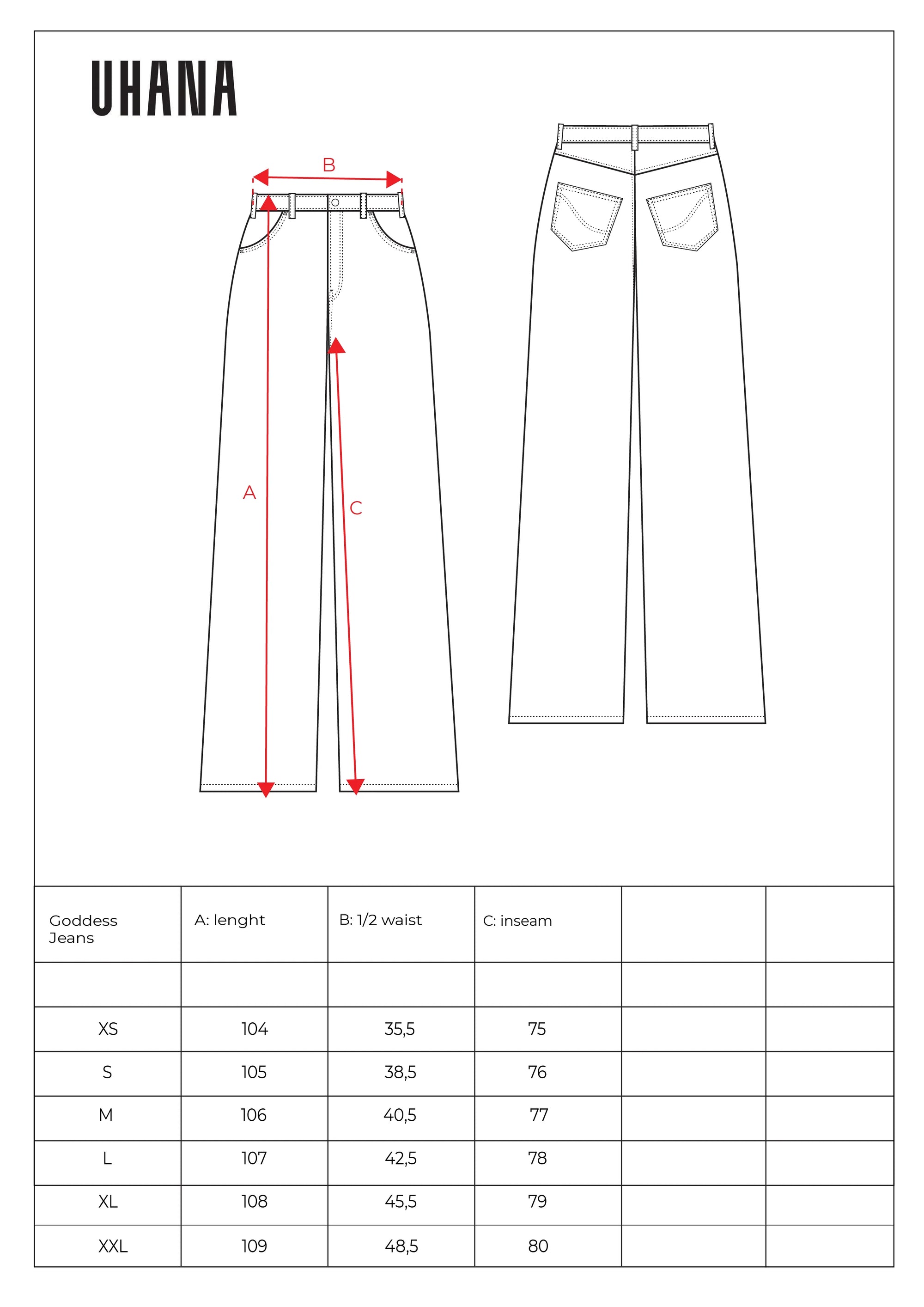 Goddess Jeans - Renaissance