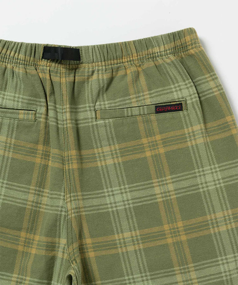 Hemp G-Short Plaid