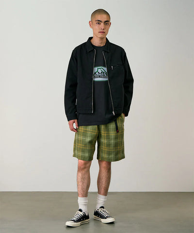 Hemp G-Short Plaid