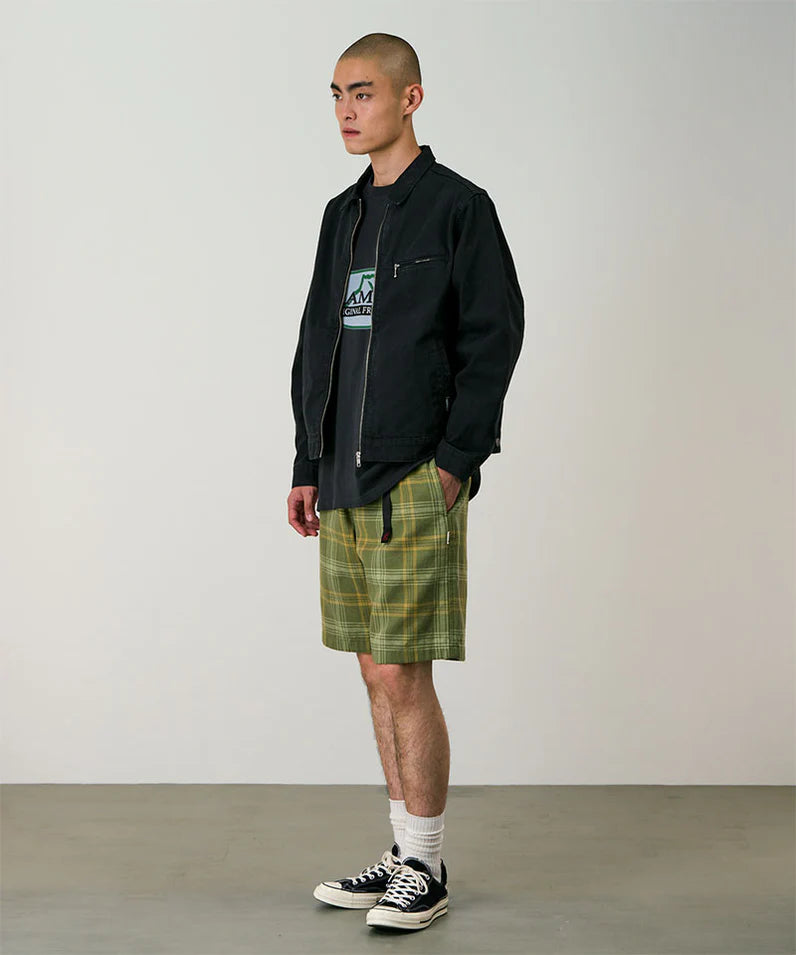 Hemp G-Short Plaid